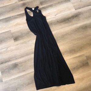 J Crew Razor Back Maxi Dress